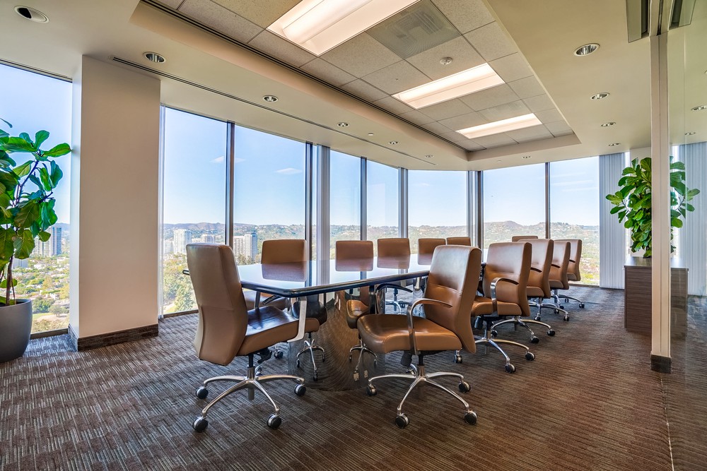 barrister executive suites century city conference room