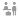 Barrister Suites Office Lease A simple icon showing a person behind a counter with a hat, and another person standing with a suitcase in front of them, suggesting an airport check-in or customs scene.