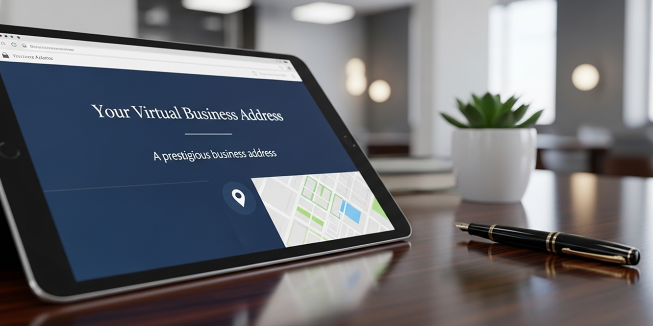 Barrister Suites Office Lease A tablet on a desk.